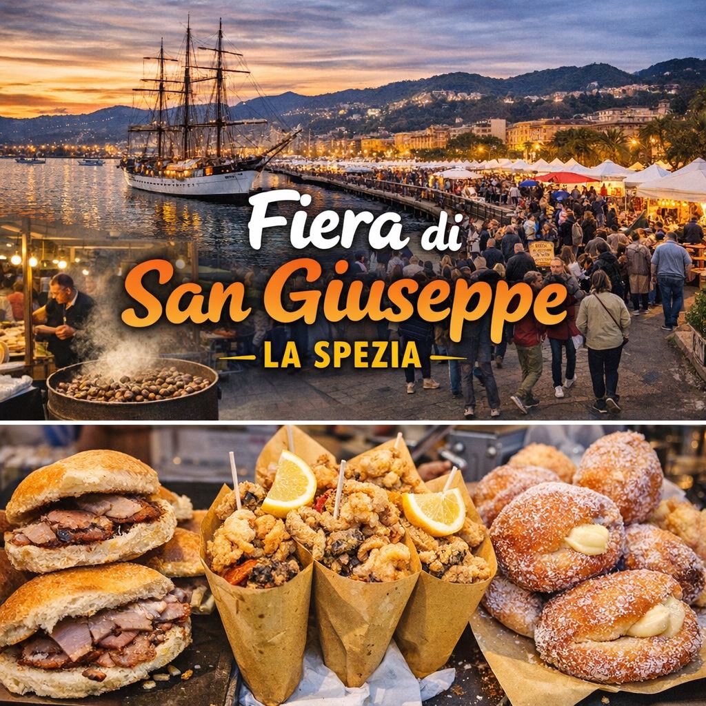 Fiera di San Giuseppe a La Spezia: cosa mangiare tra street food e tradizione